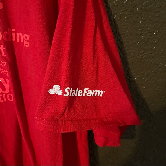 Red Short Sleeve ‘STEM’ Statefarm Shirt, Size 2X - Picture 3 of 5